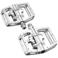RACEWORK Pedales De Bicicleta De Montaña MTB Clipless Con Medidor De Potencia Doble Función Pedal Clip Compacto Y Plataforma Aluminio Para Ciclismo - details 12