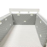 Parachoques de Algodón Gruesto para Cuna de Bebe, protector de cuna de una Pieza, cojines, decoración de Cama para habitación de recien nacidos,Parachoques para Cama de Bebe, pieza de Protección - details 5