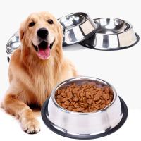 Contenedor De Alimentos Para Mascotas De Acero Inoxidable Con Cuenco De Agua Juego De Alimentación Para Perros Pequeños Y Grandes Duradero - details 14