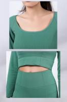 Conjunto de Yoga para Mujer - Ajuste Perfecto - Tops de Manga Larga - Pantalones de Yoga de Cintura Alta - Trajes Deportivos - 990 - details 4