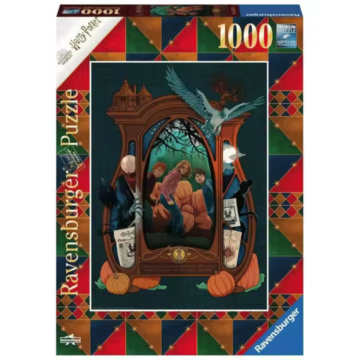 Ravensburger Rompecabezas Harry Potter El Secreto de Azkaban 1000 Piezas Licencia Oficial - 1
