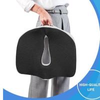 Alivia el dolor lumbar, de coxis, Sacro y ciática, y corriges la cadera.Cojín de espuma viscoelástico para asiento de oficina, cojín para asiento de coche,45*38*13cm - details 1