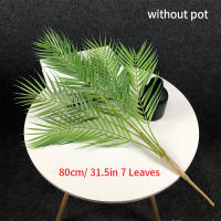 Gran Árbol De Palma Artificial 80-125cm Planta Falsa De Monstera Hojas De Pino Tropicales Para Decoración De Jardín Interior Y Exterior - details 4