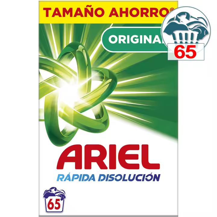 ARIEL ORIGINAL 65 CACITOS - 4225G - DISOLUCION RAPIDA - 1