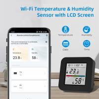 Sensor De Temperatura Y Humedad ONENUO Tuya WIFI/Zigbee Con Iluminación Inteligente Compatible Con Alexa Y Google Smart Life - details 22