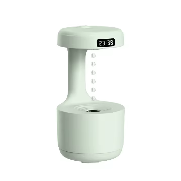 Humidificador de Gotas de Agua antigravedad de 800 ml, 2 Modos, protección de 4 horas, Gota de Agua suspendida, máquina de frasultrónica Niebla, humidificadores de vacaciones para dormitorio - 1