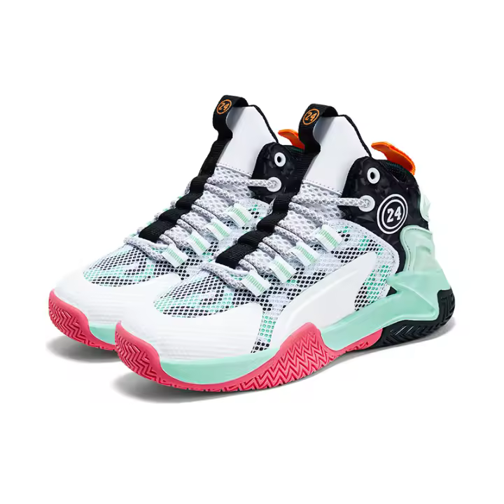 Zapatillas de Baloncesto para Niños Zapatillas de Comodidad para Entrenamiento Escolar - 1