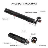 Linterna LED Mini Portátil XPE Luz De Zoom Pen Impermeable Torcha Para Camping Emergencias Exterior Caminata Linterna De Llave - details 4