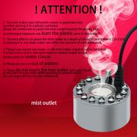 Atomizador Ultrasonido Mist Maker 24v Nebulizador Sin Luz De Colores Para Decoración De Halloween Y Jardín Interior 1Pc - details 0