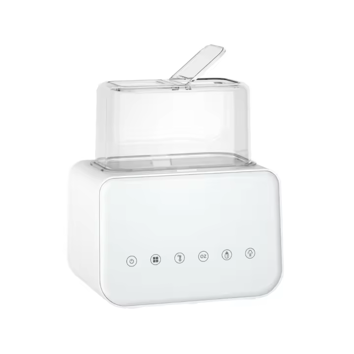 Calienta Biberones | Esterilizador Biberones | Calentador rápido de alimentos para bebés 8-En-1 y desfreezador Pantalla LCD Precise Control de Temperature Para Leche Maternal (Baby Food) - 1