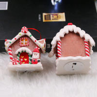 Colgante De Casa De Mantequilla De Navidad Decoración Creativa Para Árbol De Navidad Obra De Arte De Cuentos De Hadas Con Dibujos De Dulces - details 6
