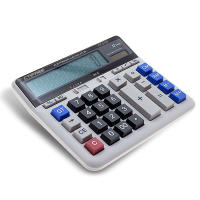 Calculadora Eléctrica De 12 Dígitos Con Energía Solar Y Batería Botones Grandes Para Negocios Oficina Escuela Cálculos - details 2