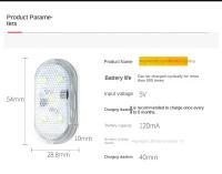 Luces De Puerta De Coche LED Super Brillantes Para Seguridad Mejorada Control Magnético De Alta Conveniencia Luz De Señal Para Vehículo - details 12