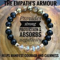 Pulsera De Armadura Para Empáticos Alta Calidad Alivio Del Estrés Joyería Para Hombres Y Mujeres Regalo Único - details 0
