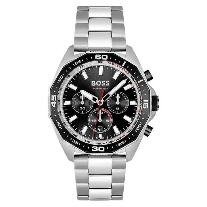 Reloj Hugo Boss Para Hombres Analógico de Cuarzo Cronógrafo Modelo 1513971, Esfera de 44MM - 1