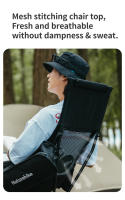 Silla De Camping Naturehike 2024 Ultraligera Y Portátil Estable Y Alta Carga Silla De Luna Baja Para Pesca Y Viajes Exterior - details 7