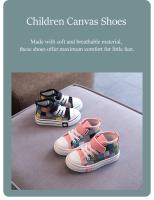 Zapatillas De Niños Casuales Algodón Verano Antideslizantes Transpirables Talla True Unisex Patoleta Y Cordones Dibujos Comunes - details 0