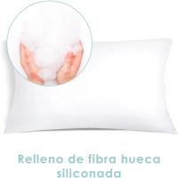 Almohada 100% fibra hueca Antialérgica Fiber con cremallera fabricado en españa - details 0
