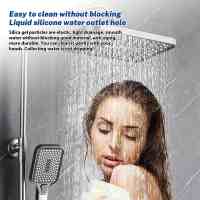 Columna de Ducha Termostática Juego de cabezal de ducha, baño doméstico, ducha a presión, ducha de lluvia, cabezal de ducha grande - details 0
