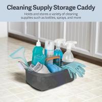 Caddy De Limpieza Con Manija Organizador De Suministros De Limpieza Portátil En Plástico Para Ducha Baño Cocina - details 3