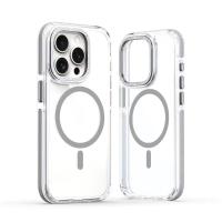 Funda transparente Fuerte a prueba de Golpes con adsorción magnética para APPLE iPhone 16 15 14 13 12 Pro Max Carga magnética Compatible con Magsafe - details 7