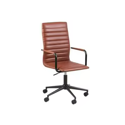 Silla de oficina Oakland 167, Muebles ES, Economic, Con ruedas, 45 x 103 x 58cm - 1
