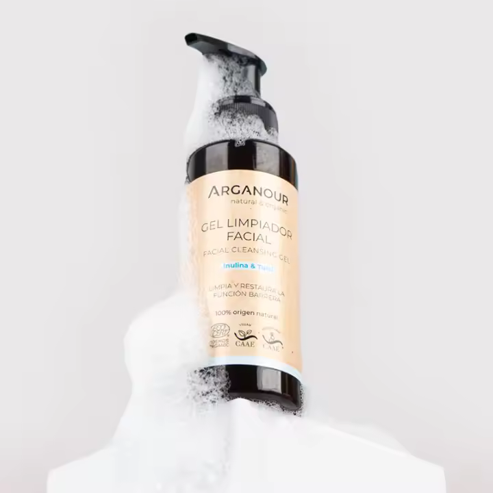Arganour Gel Limpiador Facial ARGANOUR 100% Natural para una Piel Suave y Radiante - 1