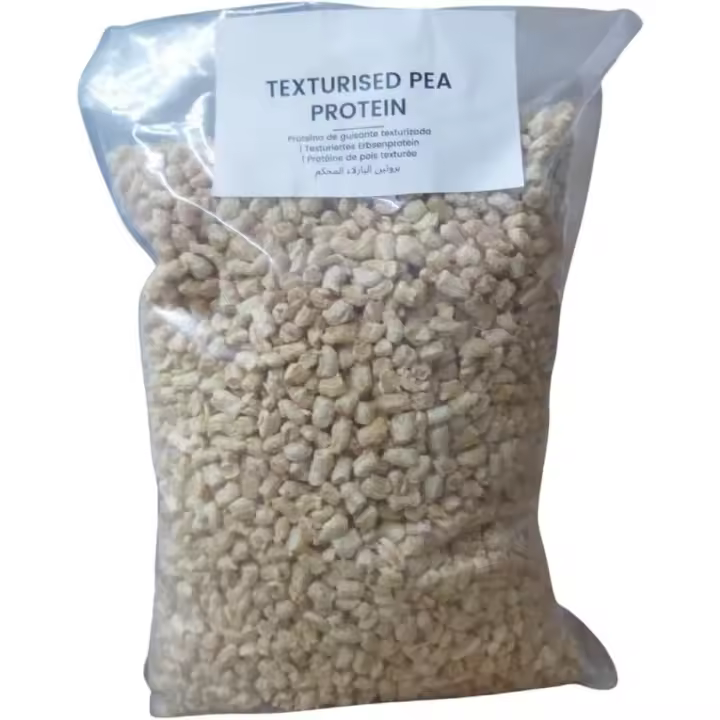 Proteína Texturizada de Guisante  100% Natural  70% Proteína Natural + Proteína Vegetal Rica en Aminoácidos Esenciales + Carne Vegetal Sin Lactosa, Sin Gluten + Sin Soja  Samskara Tribe  400gr - 1