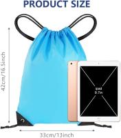 Mochila Deportiva Cuerdas, Gimnasio Mochila con cordón Bolsa, Bolsa Deporte, Saco Tela Cuerdas, Bolsa Gimnasio - details 0
