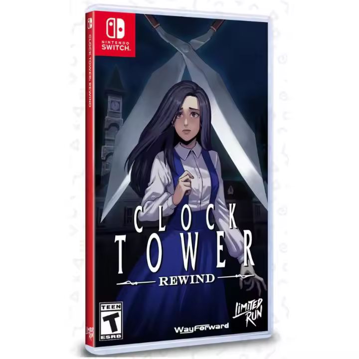 CLOCK TOWER REWIND NINTENDO SWITCH LIMITED RUN PRECINTADO - 1