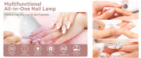 Lámpara LED Recargable SAVILAND Para Uñas Con UV Mini Lámpara Para Secado Rápido De Esmalte De Gel Cordless Con Cuello De Ganso - details 1