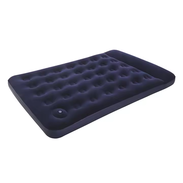 Bestway Colchon Doble con Hinchador de Pie 191x137x28 cm Hinchable y Camping 67225 - 1