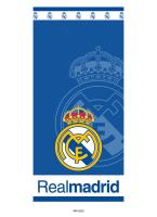 Toalla Playa Piscina infantil Real Madrid Franja Blanca Oficial 70x140cm de microfibra para niños - details 2