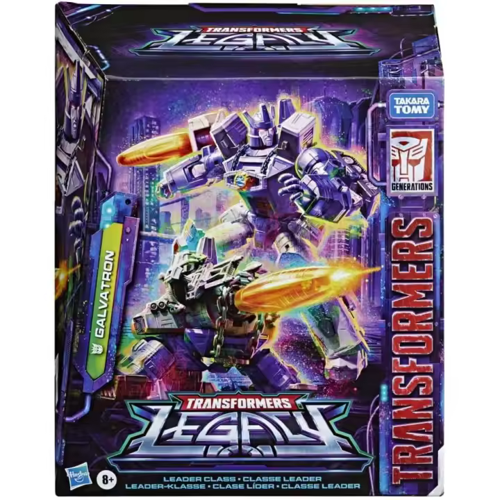 Transformers Juguetes Generations Legacy Series Galvatron Clase líder - Figura de acción - 19 cm - Edad: 8+, F3518 - 1