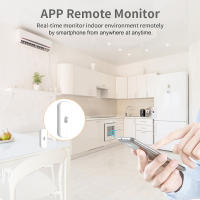 Sensor De Temperatura Y Humedad Inteligente Cozylife Controlador Indoor Compatible Con Alexa Google Home Xiaoai Voz Control - details 2