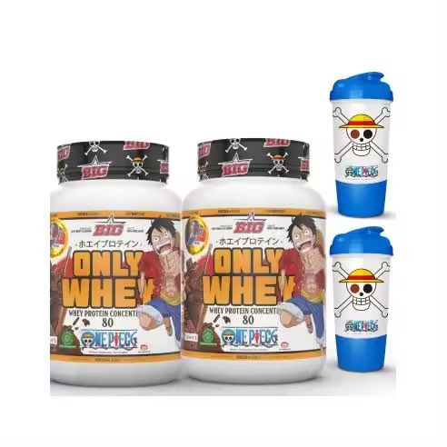 2x Only Whey (1KG) One Piece - Big + 2 mezcladores regalo - 1