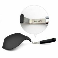 Pala De Pizza De Nylon Y Acero Inoxidable Resistente Al Calor Herramientas De Cocina Y Hornear Para Alimentos Espátula Lifter Placa - details 1