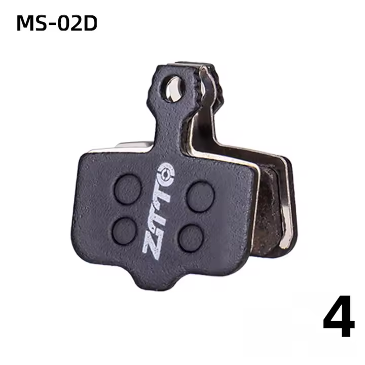 ZTTO 4 Pares De Frenos De Bicicleta MTB Semi Metálicos Cerámicos Silenciosos Para Frenos De Disco Bicicleta M8020 M6100 Mt200 Guide Code E9 DB ER MT6 MT4 - 1