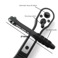 Juego De Herramientas De Torque 38 En 1 Con Llaves Y Destornilladores De 3/8 pulgadas/Metrica Herramienta De Diagonales Para Reparación De Coches Kit De Herramientas Manuales - details 2