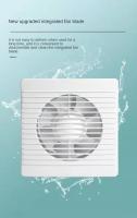 Ventilador De Extractor Eléctrico Para Baño Y Cocina Potente Y Silencioso 4"6"8" Instalación En Línea De Tubería Ventilación Doméstica - details 5