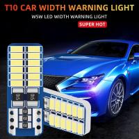 Lámpara De Interiores Para Coche LED T10 W5W Canbus 3014 24SMD 194 168 Luz Blanca Universal 12V 6000K Sin Errores 10/20PC - details 1