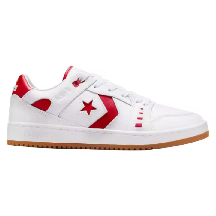 Zapatillas Blancas y Rojas Converse AS-1 Pro con suela exterior de espiga - 1