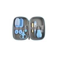 8 piezas Kit de aseo para bebés, kit profesional de cortaúñas para bebés, no tóxico sin BPA, kits de aseo para bebés para viajes y hogar (amarillo) - details 1
