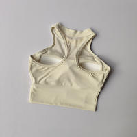 Sujetador Deportivo Para Mujer Sexy Con Aros En Malla De Secado Rápido Conjunto De Chaleco De Yoga Deporte Exterior - details 4