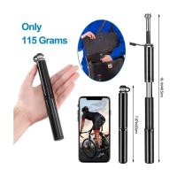 Gifort Mini Bomba para Bicicleta, 160 PSI Bomba de Mano Portátil de Aluminio Alta Presión con Manómetro y Aguja para Todos Bicicleta Pelota, Adecuada para Válvulas Presta,Dunlop y Schrader - details 0