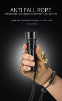 Linterna De Buceo LED Potente T6/L2 Profesional Antideslizante IP68 Impermeable Con Batería 18650 Para Aventuras Al Aire Libre - details 8
