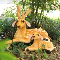 Juguete De Peluche Gigante Animal Real Vida Cervo Simulación Modelo De Sika Para Niños Regalo De Cumpleaños Propiedad Educativa - details 14