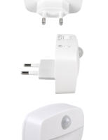 Lámpara Nocturna LED Con Sensor De Movimiento Lámpara De Noche Para Decoración De Habitaciones Y Armarios Con Enchufe EU Luz De Noche Rectangular Para Dormitorio Y Hogar - details 14