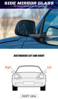 Espejo Retrovisor Para GMC Cadillac Chevy Silverado 1500 2003-2007 Lado Conductor / Pasajero Vidrio Con Señal De Giro Calentado Placa De Señal De Giro - details 0