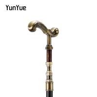 Bastón De Caminar De Bronce Con Flor Decorativa Para Mujer Estilo Vintage Moda Halloween Cospaly Elegante 93cm Con Punta De Goma - details 4